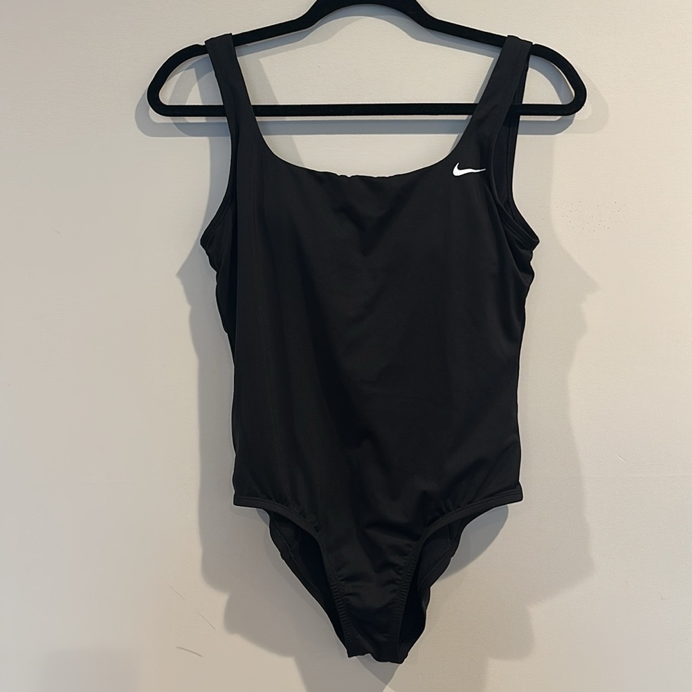 Nike Black One Piece Swimsuit Classic Design